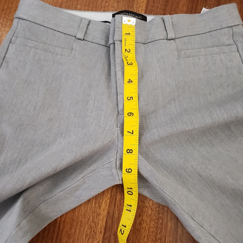 Banana Republic Women's Gray Trousers Sz 4 - Picture 7 of 14